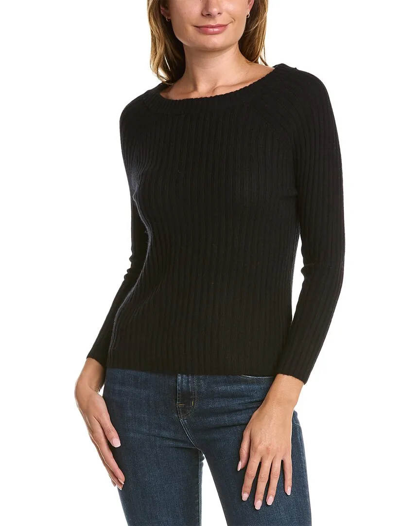 Amicale Cashmere Crewneck Cashmere Sweater