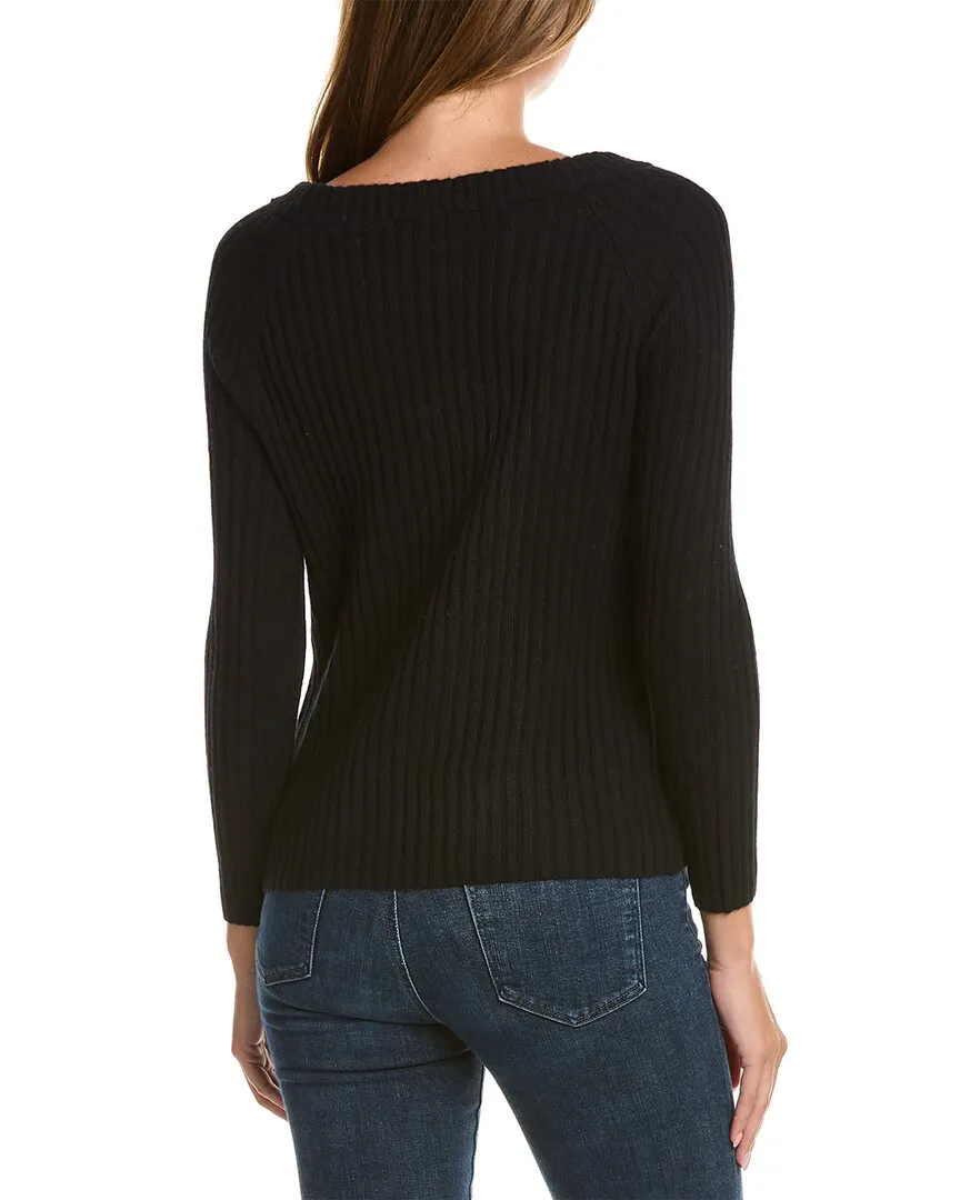 Amicale Cashmere Crewneck Cashmere Sweater