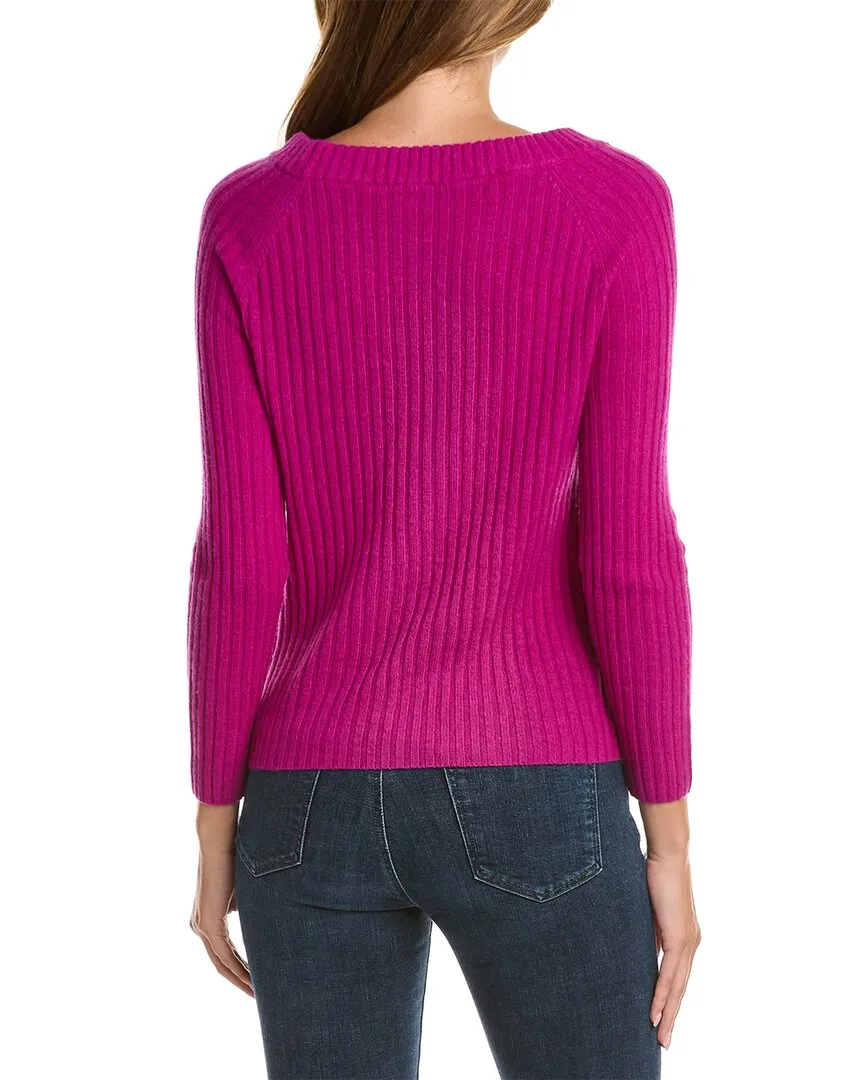 Amicale Cashmere Crewneck Cashmere Sweater