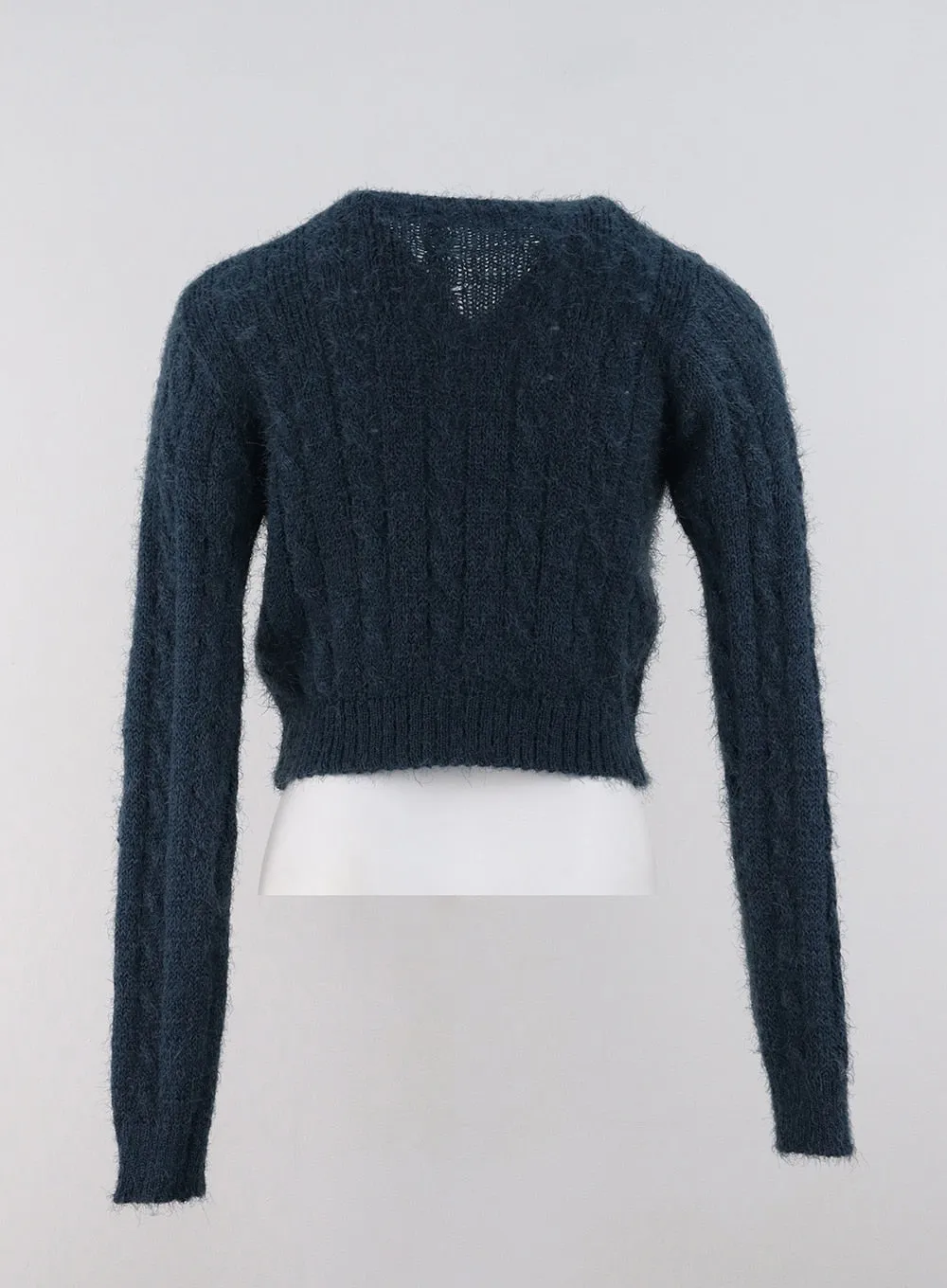 Cable Knit V-Neck Sweater OG315