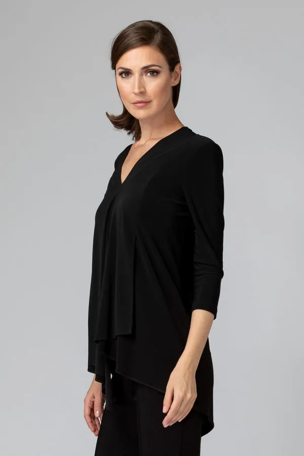 Joseph Ribkoff Tunic Style Top 161066 - Black