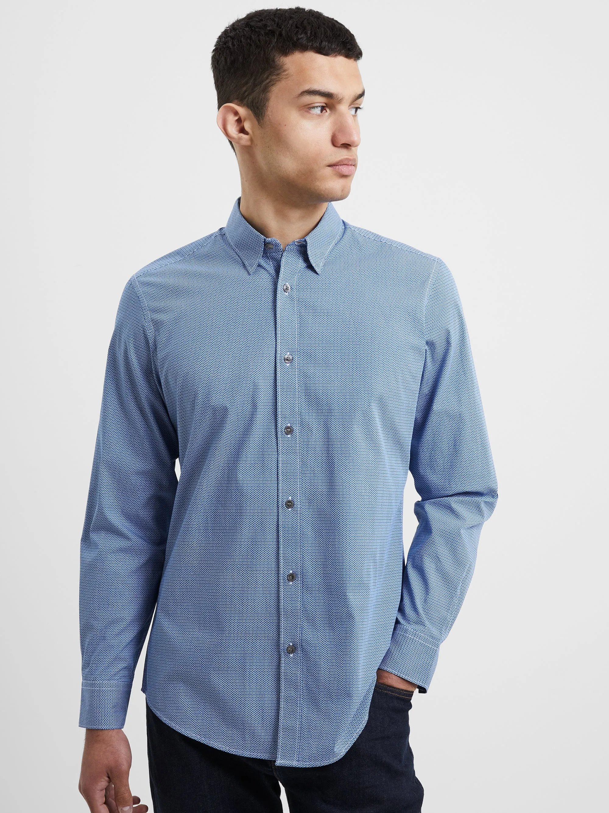 Premium Floral Button Down Shirt