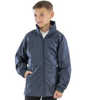 Result Core Kids Micro Fleece Lined Jacket | Navy